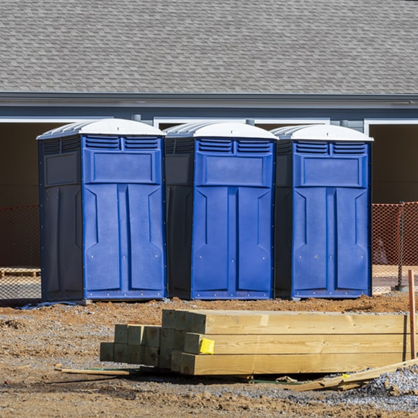 is there a specific order in which to place multiple porta potties in Upper Nazareth PA